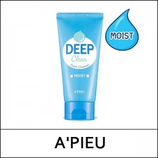 [A'Pieu] APieu ★ Big Sale 75% ★ (db) Deep Clean Foam Cleanser Moist 130ml / EXP 2022.08 / FLEA / 초특가 / 3,300 won(9)