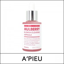 [A'Pieu] APieu ★ Big Sale 50% ★ (db) Mulberry Blemish Clearing Ampoule 30ml / 산뽕나무 / 18,000 won(10) / 재고만