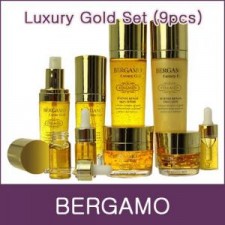 [Bergamo] ⓐ Luxury Gold Set (9pcs) / Toner / Emulsion / Essence / Enrich Essence / Ampoule / 2350()