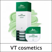 [VT Cosmetics] ★ Sale 64% ★ (bo) Cica Capsule Mask (7.5g*10ea) 1 Pack / Box 50 / 2901(8) / 28,000 won(8)