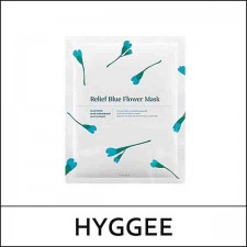 [HYGGEE] ★ Sale 10% ★ (gd) Relief Blue Flower Mask (35ml*10ea) 1 Pack / 1568(R) / 34101(4R) / 35,000 won(4R)