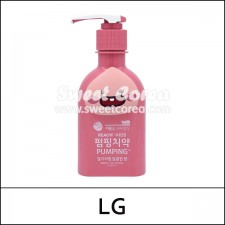 [LG] ★ Sale 45% ★ ⓐ Kids Pumping Toothpaste Pink Apeach 160g / 7402(7) / 9,900 won(7)