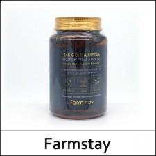 [Farmstay] Farm Stay ⓐ 24K Gold & Peptide Solution Prime Ampoule 250ml / ⓢ 55 / 2515(5) / 6,000 won(R)