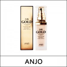 [Anjo] ★ Sale 91% ★ (lt) 24K Gold Foundation 40ml / Box / 9350(8) / 45,000 won(8)