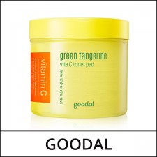 [GOODAL] ★ Sale 43% ★ ⓐ Green Tangerine Vita C Toner Pad 140ml (70pads) / (sn) / 52101(6) / 24,000 won(6)