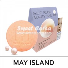[MAY ISLAND] MAYISLAND ★ Sale 69% ★ ⓢ G.G.G Pearl Beauty Bar 100g / Box 120 / 23,000 won(10R) / 판매저조