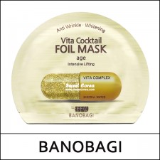 [BANOBAGI] ★ Sale 71% ★ (jh) Vita Cocktail Age Foil Mask (30ml*10ea) 1 Pack / Box 30 / ⓙ 68 / (lt) 8950(4) / 35,000 won(4)