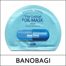 [BANOBAGI] ★ Sale 71% ★ (jh) Vita Cocktail Aqua Foil Mask (30ml*10ea) 1 Pack / Box 30 / ⓙ 68 / (lt) 8950(4) / 35,000 won(4)