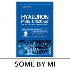[SOME BY MI] SOMEBYMI ★ Sale 71% ★ (gd) Hyaluron Moisurizing Glow Luminous Ampoule Mask (25g*10ea) 1 Pack / Box 40 / (lm) 08 / 67/8701(4) / 30,000 won(4)