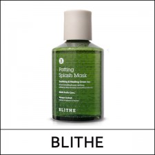 [BLITHE] ★ Sale 5% ★ ⓘ Patting Splash Mask 150ml [Green] / Soothing & Healing Green Tea / 29,000WON(8)