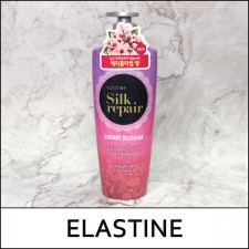 [ELASTINE] ★ Sale 50% ★ ⓐ Silk Repair Shining Conditioner Cherry Blossom 550ml / 8303(2) / 10,000 won(2)