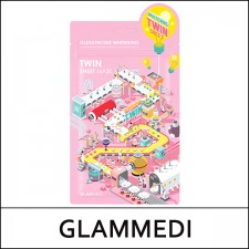 [GLAMMEDI] ★ Sale 60% ★ ⓐ Glutathione Whitening Twin Sheet Mask (40ml/2ea *10ea) 1 Pack / 80101(3) / 30,000 won(3)