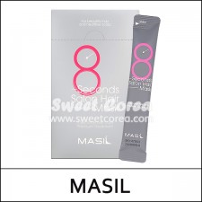 [MASIL] (jh) 8 Seconds Salon Hair Mask (8ml*20ea) 1 Pack / Box 80 / (bo) / 8501(7) / 6,500 won(7R)