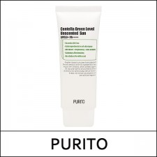 [PURITO] ★ Sale 37% ★ (gd) Centella Green Level Unscented Sun 60ml / New 2020 / Box 192 / 80150(16R) / 18,000 won(16) / Sold Out
