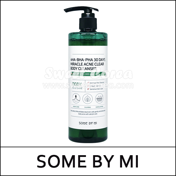 Some By Mi Somebymi Sale 70 Lm Aha Bha Pha 30 Days Miracle Acne Clear Body Cleanser 400g Box 50 Ho 18 0801 3 30 000 Won 3 Www Sweetcorea Com