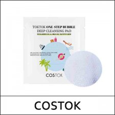 [COSTOK] ★ Sale 36% ★ Tok Tok One Step Bubble Deep Cleansing Pad (8g*6ea) 1 pack / 6301(16) / 6,260 won(16)