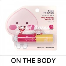 [ON THE BODY] ★ Sale 47% ★ ⓐ Little Apeach Vitamin C Tinted Lip Balm 4.5g / 0502(40) / 11,400 won(40)
