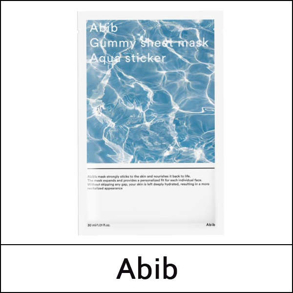 Abib Sale 66 Jh Gummy Sheet Mask Aqua Sticker 30ml 10ea