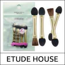 [ETUDE HOUSE][My Beauty Tool] Brush 314 Eyeshadow Applicator (4 P) - Length 4.8cm / RU Shadow Tip upgrade