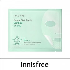 [innisfree] ★ Big Sale 42% ★ Second Skin Mask [Soothing] 20g / 4,500 won(50) / 0128