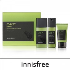 [innisfree] ★ Sale 35% ★ (tt) Forest For Men Fresh Set [2 items] / Toner 180ml + Lotion 120ml / 41,000 won(3) / 단종