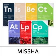 [MISSHA] ★ Big Sale 65% ★ Phyto-Chemical Skin Supplement Sheet Mask 25ml*5ea / EXP 2022.10 / 2,000 won(10)