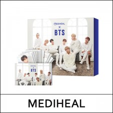 [MEDIHEAL] ★ Sale 57% ★ MEDIHEAL x BTS Moisturizing Care Special Set / 수분 / Box 30 / 49(2R)425 / 25,000 won(2) / 부피무게