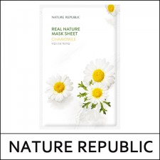 [NATURE REPUBLIC] ★ Big Sale 46% ★ Real Nature Mask Sheet [Chamomile] 23ml*10ea / 1,000 won(5)