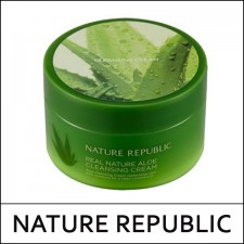 [NATURE REPUBLIC] ★ Big Sale 85% ★ Real Nature Aloe Cleansing Cream 200ml / EXP 2022.06 / FLEA / 9,900 won(6) / 판매저조