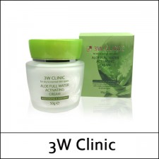 [3W Clinic] 3WClinic ⓑ Aloe Full Water Activating Cream 50g / Box / 7215(8)