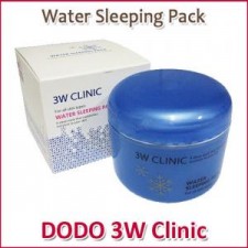 [3W Clinic] 3WClinic ⓑ Water Sleeping Pack 100ml / sleep mask / moisture / Box / 7202(10)