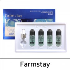 [Farmstay] Farm Stay ★ Big Sale ★ ⓢ Special 4 Week Collagen Ampoule (10ml*4ea) 1 Pack [청색] / EXP 2022.06 / FLEA / 3715(9) / 판매저조
