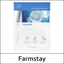 [Farmstay] Farm Stay ⓐ Collagen Water Full Moist Sooting Mask (27ml*10ea) 1 Pack / 2502(4)