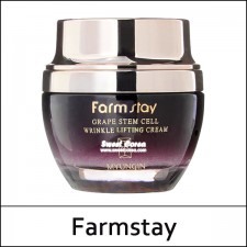 [Farmstay] Farm Stay ★ Sale 81% ★ ⓢ Grape Stem Cell Wrinkle Lifting Cream 50ml / 3315(7) / 20,000 won(7)