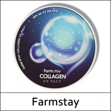 [Farmstay] Farm Stay ⓐ Collagen UV Pact 12g(+Refill 12g) 1 Pack / ⓢ 85 / 34/3550(12) / 5,600 won(12R)