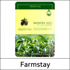 [Farmstay] Farm Stay ⓐ Visible Difference Mask Sheet Greentea Seed (23ml*10ea) 1 Pack / 5106(5)