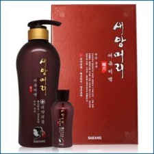 [SAEANG] ★ Sale 60% ★ ⓐ Saeangmeori Eoyumi Shampoo a Set (500ml+60ml) 1 Pack / 40,000 won()