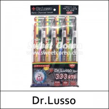 [Dr.Lusso] ⓢ Nano Charcoal Brush (4pcs) 1 Pack / Toothbrush / Box 25 / 6204(16)