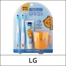 [LG] ⓐ PERIOE Junior Kakao Friends Toothbrush Set / 양치세트 / 6401(2) / 부피무게