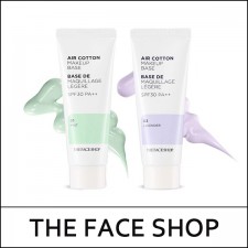 [THE FACE SHOP] ★ Sale 30% ★ ⓘ  Air Cotton Make Up Base SPF30 PA++ 35g / ⓐ / 4,000 won(24)