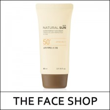 [THE FACE SHOP] ★ Big Sale 45% ★ Natural Sun Eco Super Perfect Sun Cream 80ml / 20,000 won(11) / 단종 재고만