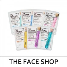 [THE FACE SHOP] ★ Sale 40% ★ The Solution Face Mask (20g*5ea) 1 Pack / 10,000 won(9) / 구형 재고만