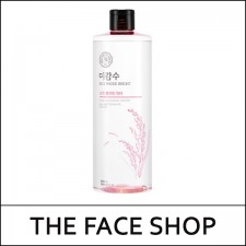 [THE FACE SHOP] ★ Big Sale 42% ★ Rice Water Bright Mild Cleansing Water 500ml / 14,000 won(0.7)