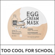 [Too Cool for School] ★ Big Sale 75% ★ ⓑ Egg Cream Mask Set (28g*5ea) 1 Pack / Firming / MFG 2019.08 / 15,000 won(7)