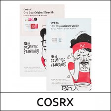 [COSRX] ★ Big Sale 43% ★ (sg) One Step Kit / One Step Original Clear Kit / One Step Moisture Up Kit / Box 400 / 4,000 won(50) / 재고만