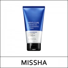 [MISSHA] ★ Big Sale 53% ★ Men's Cure Shave To Cleansing Foam 150ml / (ho) / 8,000 won(8)