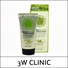 [3W Clinic] 3WClinic ⓑ Intensive Green Tea Sunblock Cream 70ml / 9115(16) / 2,200 won(R)
