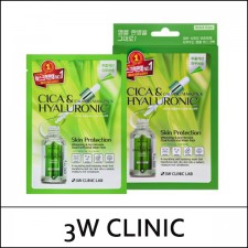 [3W Clinic] (b) Cica & Hyaluronic Calming Mask Pack (25ml*10ea) 1 Pack / 5302(4) / 4,200 won(R)