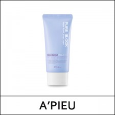 [A'Pieu] APieu ★ Sale 50% ★ (hpL) Pure Block Natural Water Proof Sun Cream 50ml / Box 8 / (db48) / 11,000 won(18)