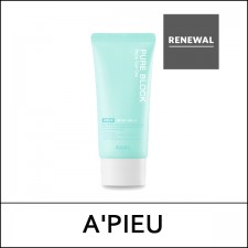 [A'Pieu] APieu ★ Sale 50% ★ (hpL) Pure Block Aqua Sun Gel EX 50ml / 그린 / Box 8/48 / 11,000 won(18)